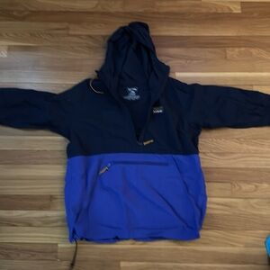 LL Bean Women’s Colorblock Anorak, rarely worn/like new